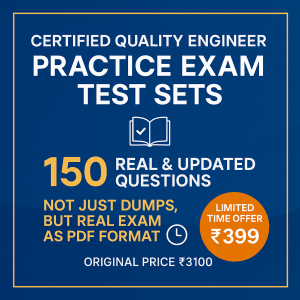 Certified Quality Engineer (CQE) Practice Exam Tests | 150 Real & Updated Questions | ASQ 2025 Edition